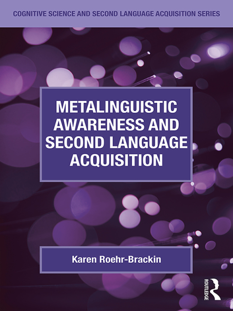Cover image for book Metalinguistic Awareness and Second Language Acquisition