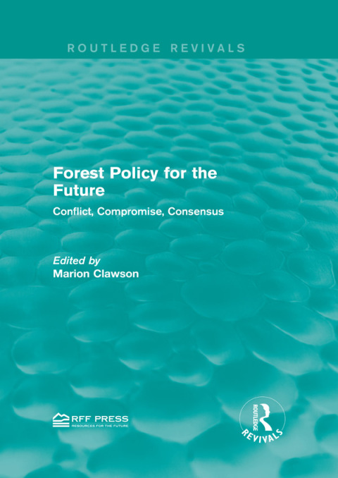 Cover image for book Forest Policy for the Future