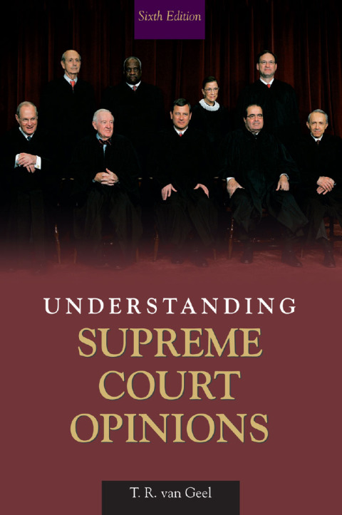 Cover image for book Understanding Supreme Court Opinions