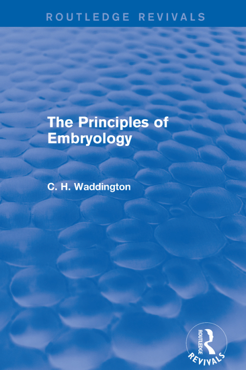 Cover image for book The Principles of Embryology