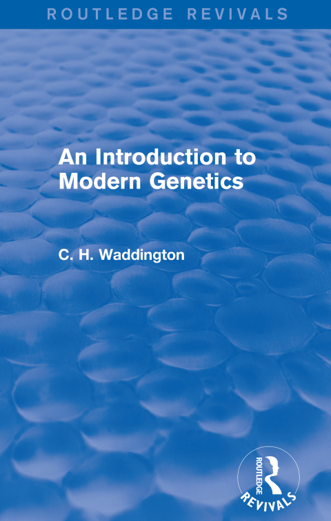 Cover image for book An Introduction to Modern Genetics
