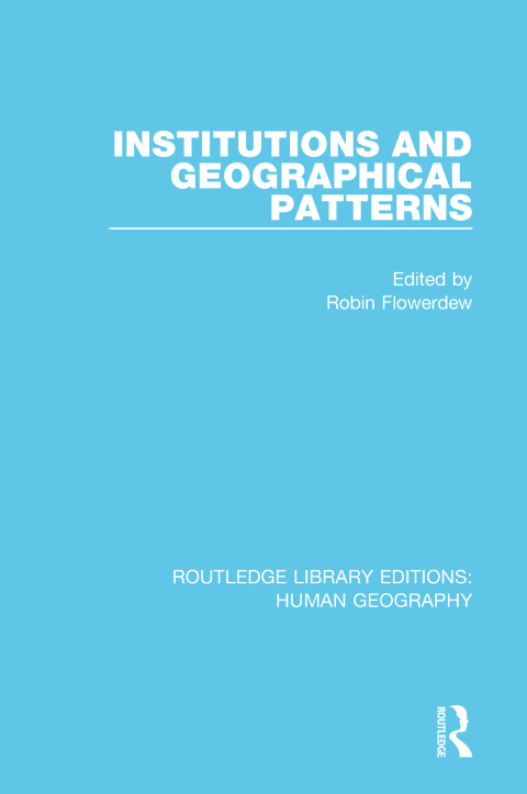 Institutions and Geographical Patterns 