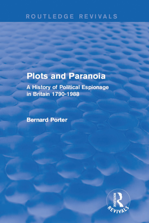 Cover image for book Plots and Paranoia