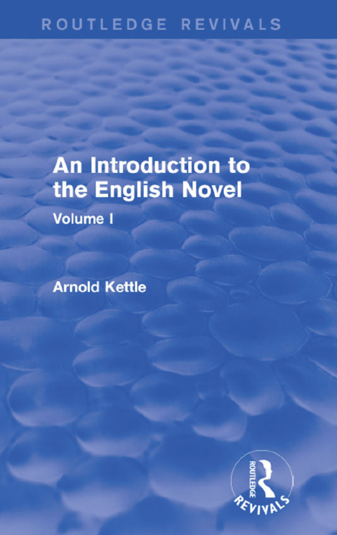 Cover image for book An Introduction to the English Novel