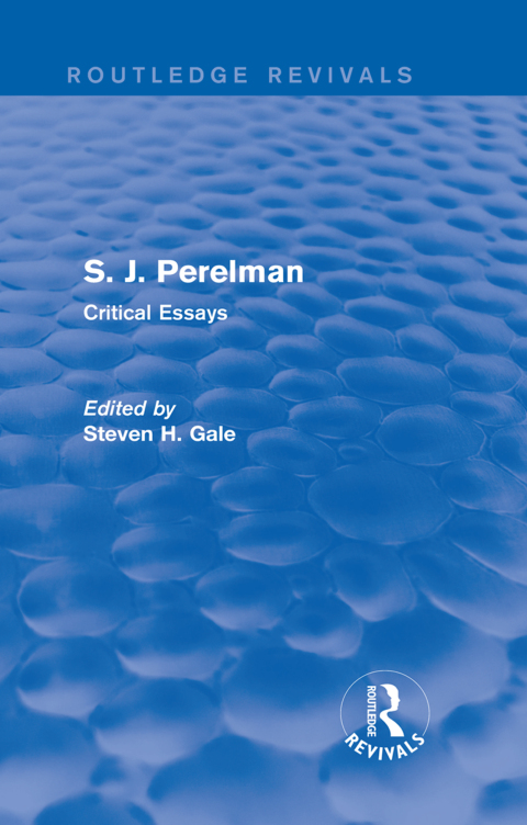 Cover image for book S. J. Perelman