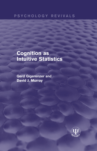 Cognition as Intuitive Statistics