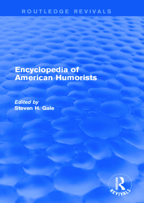 Cover image for book Encyclopedia of American Humorists