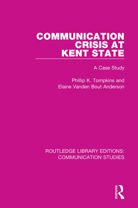Cover image for book Communication Crisis at Kent State