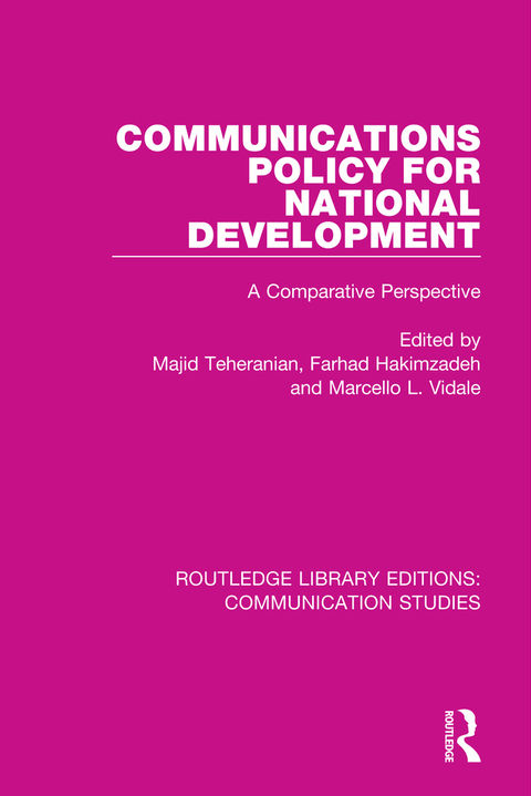 Cover image for book Communications Policy for National Development