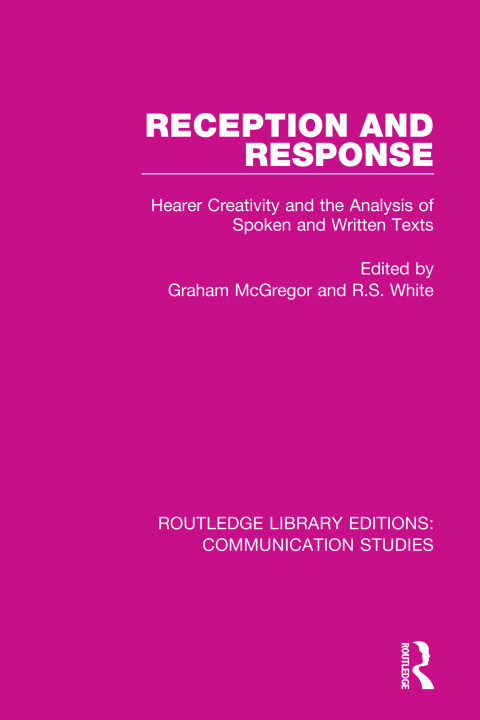 Cover image for book Reception and Response
