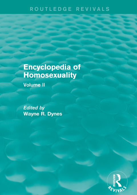 Cover image for book Encyclopedia of Homosexuality
