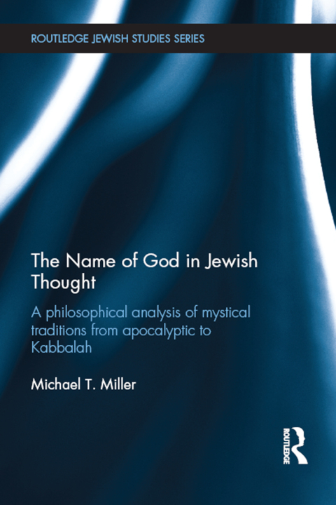 The Name of God in Jewish Thought 
