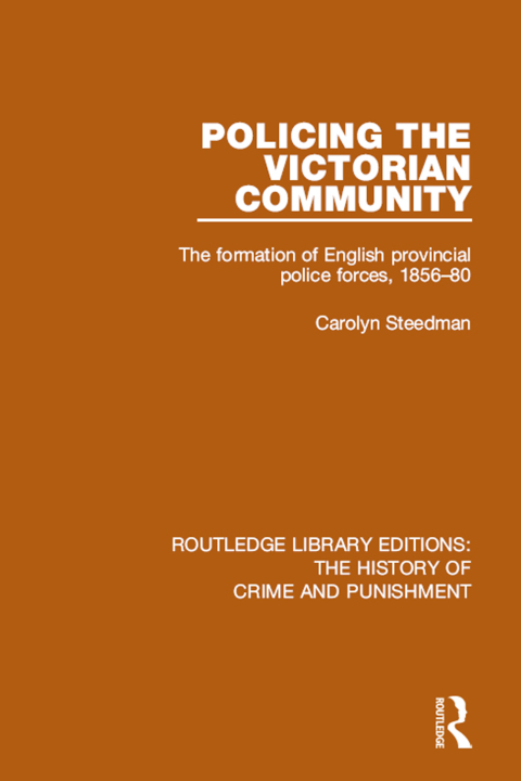 Cover image for book Policing the Victorian Community