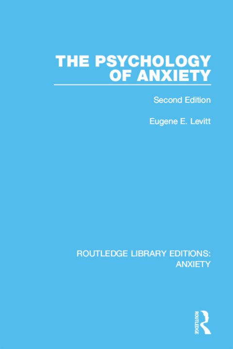 Cover image for book The Psychology of Anxiety