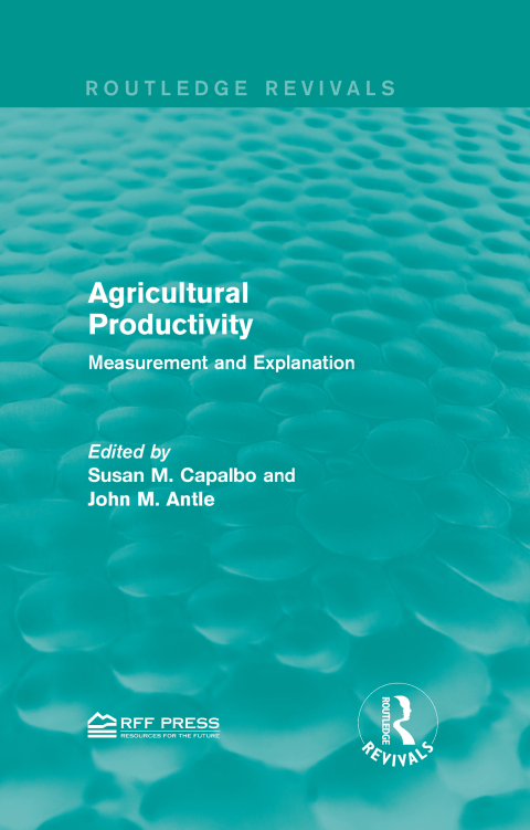 Cover image for book Agricultural Productivity