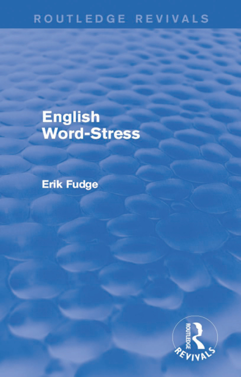 Cover image for book English Word-Stress