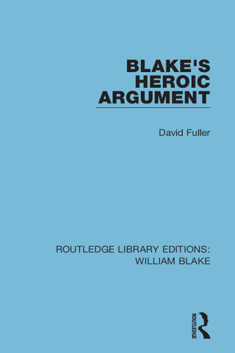 Cover image for book Blake's Heroic Argument