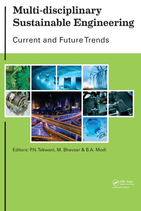 Cover image for book Multi-disciplinary Sustainable Engineering: Current and Future Trends