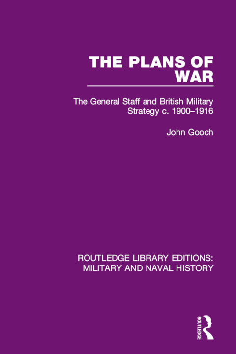 Cover image for book The Plans of War