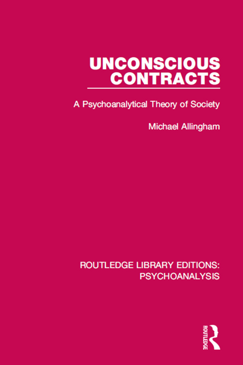 Cover image for book Unconscious Contracts
