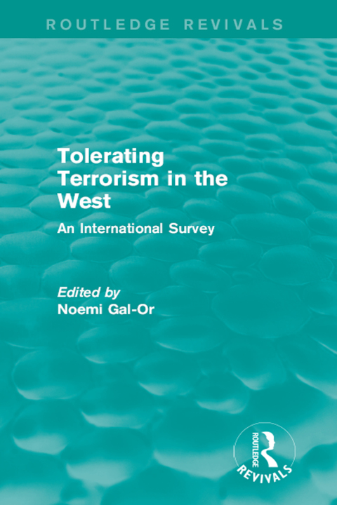 Cover image for book Tolerating Terrorism in the West