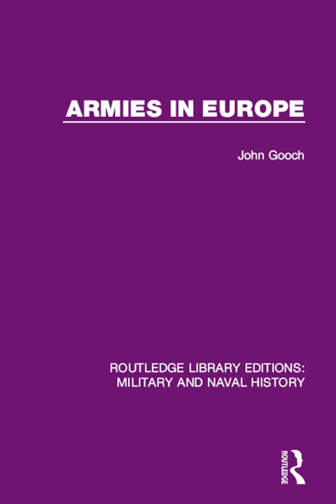 Cover image for book Armies in Europe