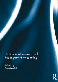 Cover image: The Societal Relevance of Management Accounting 1st edition 9781138930001