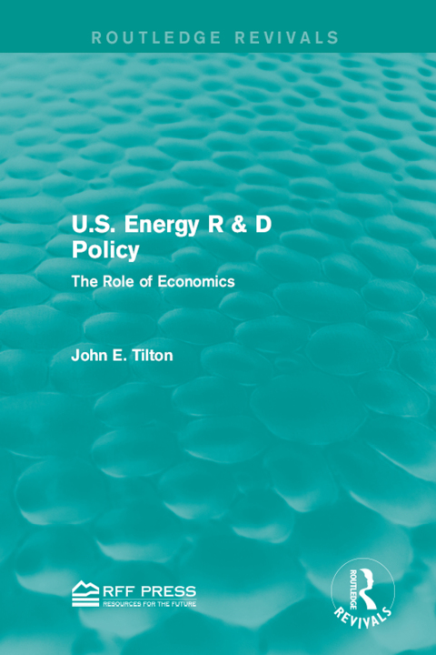 U.S. Energy R \u0026 D Policy 