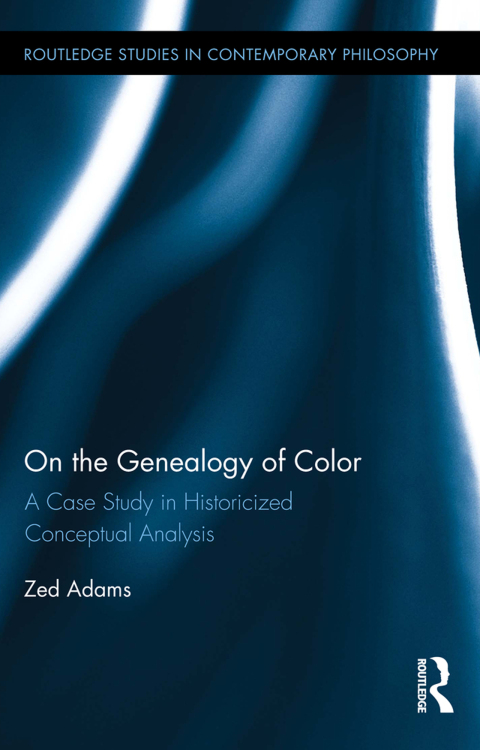 Cover image for book On the Genealogy of Color