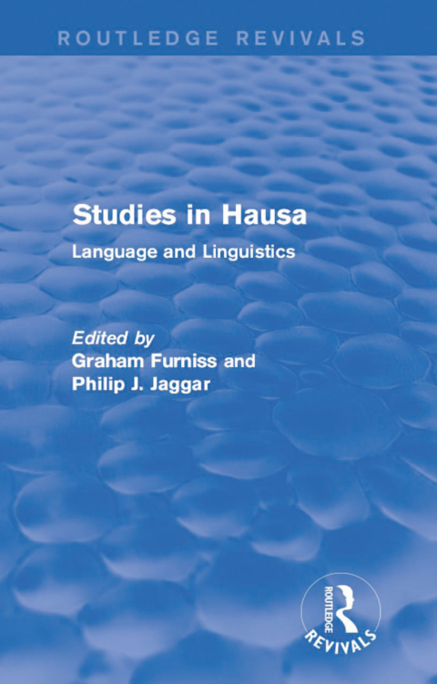 Cover image for book Studies in Hausa