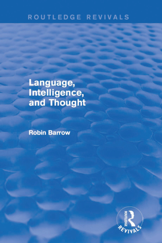 Language, Intelligence, and Thought