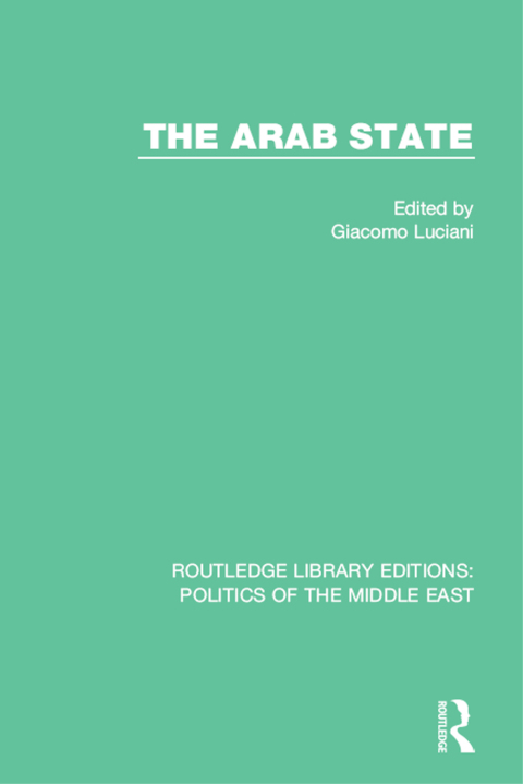 Cover image for book The Arab State