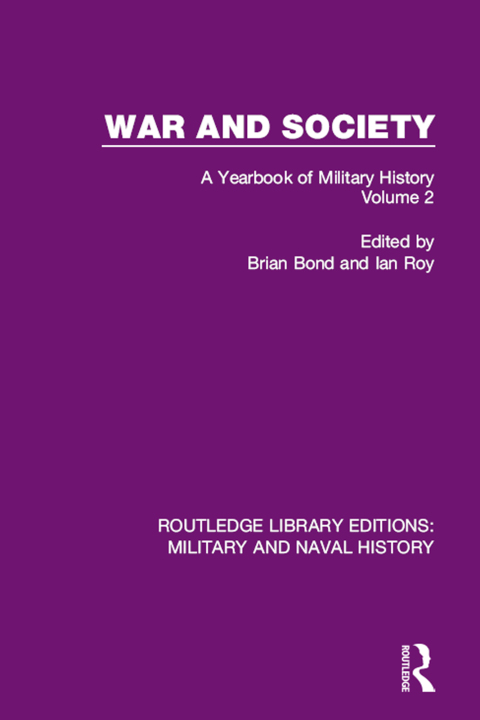 Cover image for book War and Society Volume 2