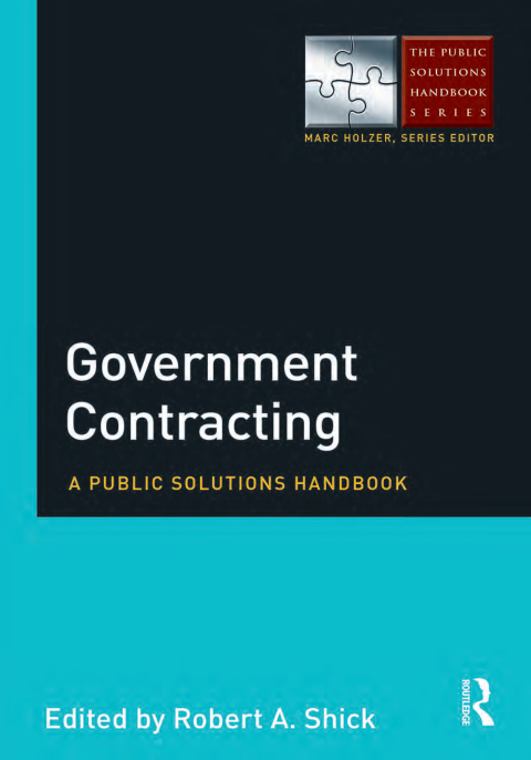 Cover image for book Government Contracting
