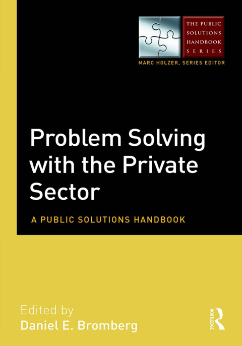 Cover image for book Problem Solving with the Private Sector