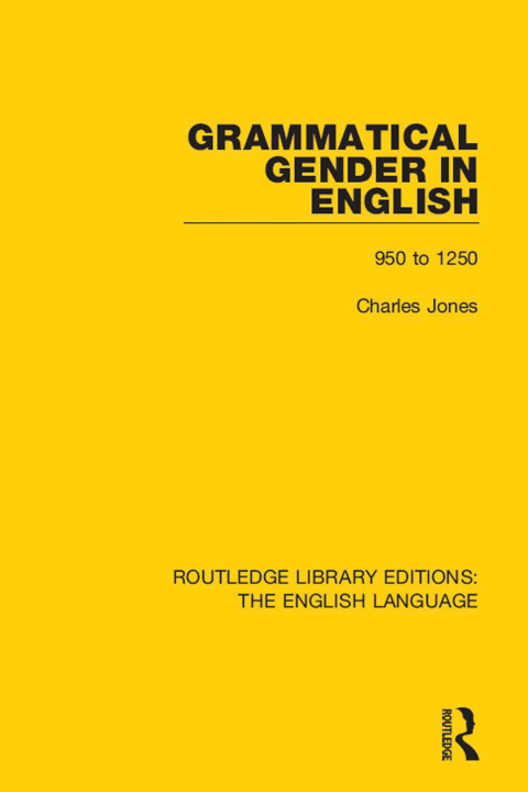 Cover image for book Grammatical Gender in English