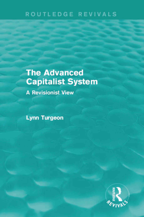 Cover image for book The Advanced Capitalist System