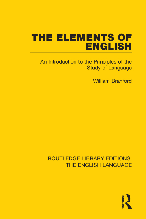 Cover image for book The Elements of English
