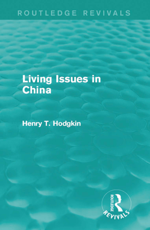 Cover image for book Living Issues in China