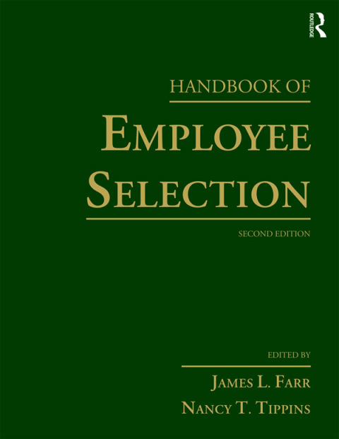 Cover image for book Handbook of Employee Selection