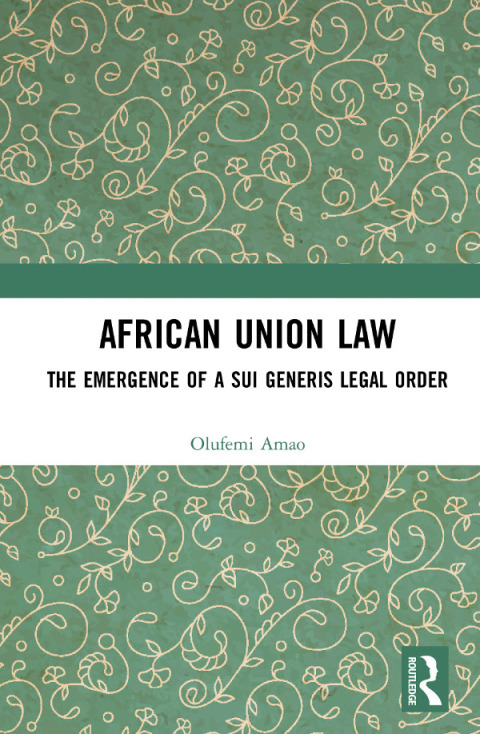 Cover image for book African Union Law