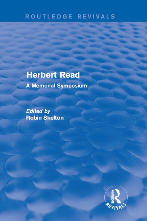 Cover image for book Herbert Read