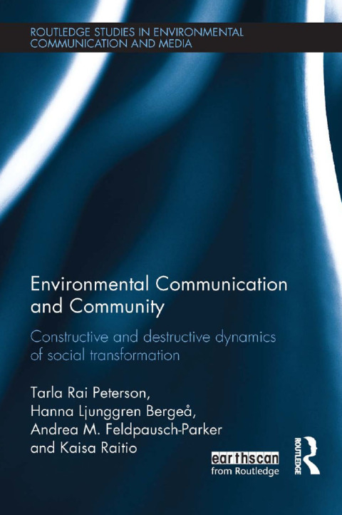 Cover image for book Environmental Communication and Community