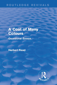 Cover image: A Coat of Many Colours 1st edition 9781138913691