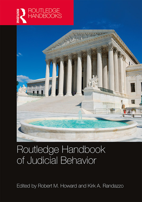 Cover image for book Routledge Handbook of Judicial Behavior