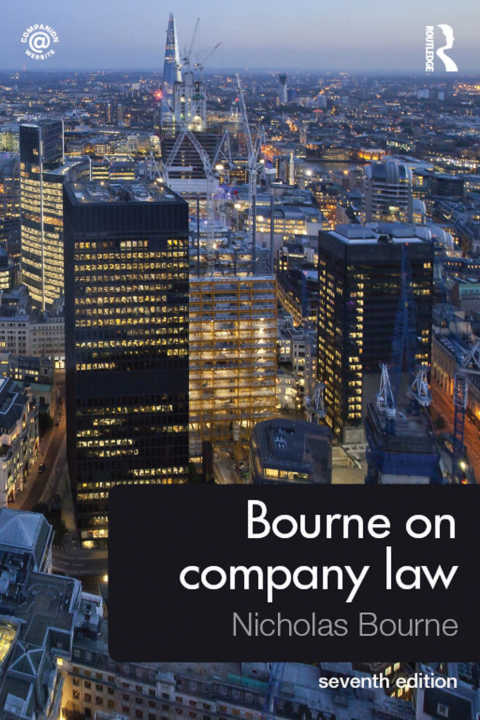 Cover image for book Bourne on Company Law