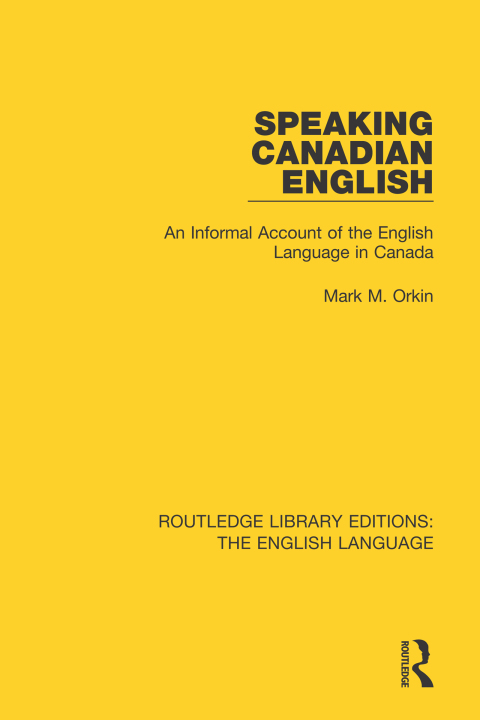 Cover image for book Speaking Canadian English