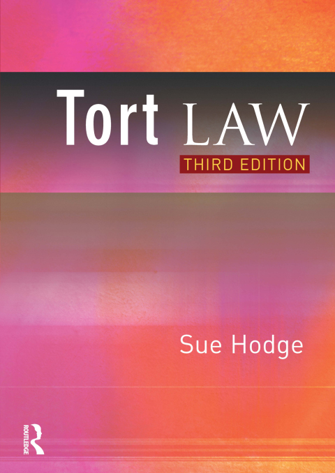 Cover image for book Tort Law