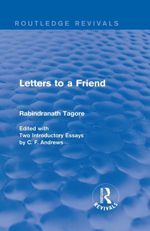 Cover image for book Letters to a Friend