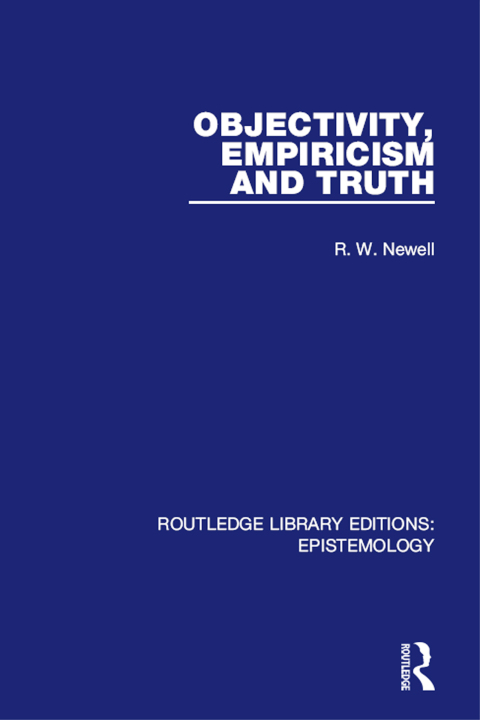 Cover image for book Objectivity, Empiricism and Truth